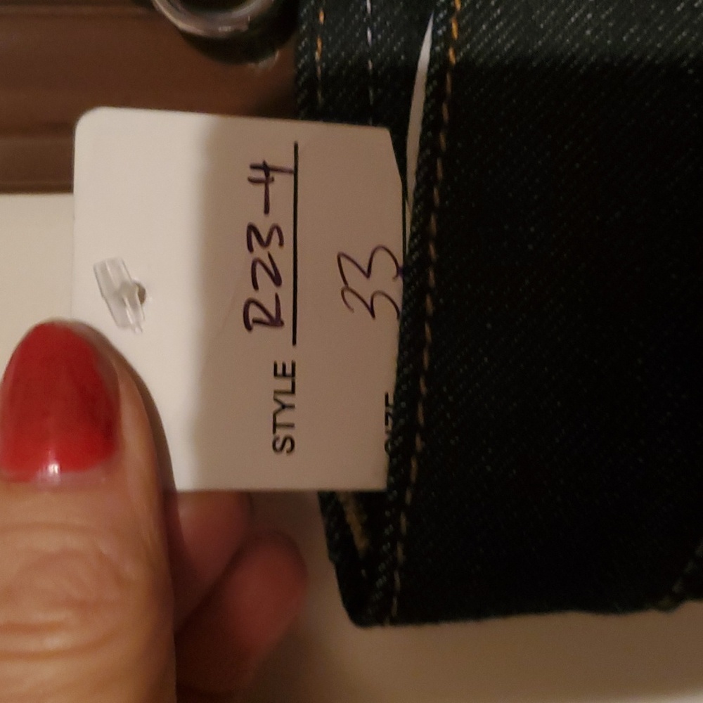 Sz 33 NWT $795 R13 The Ian drop crotch jeans - Picture 3 of 9